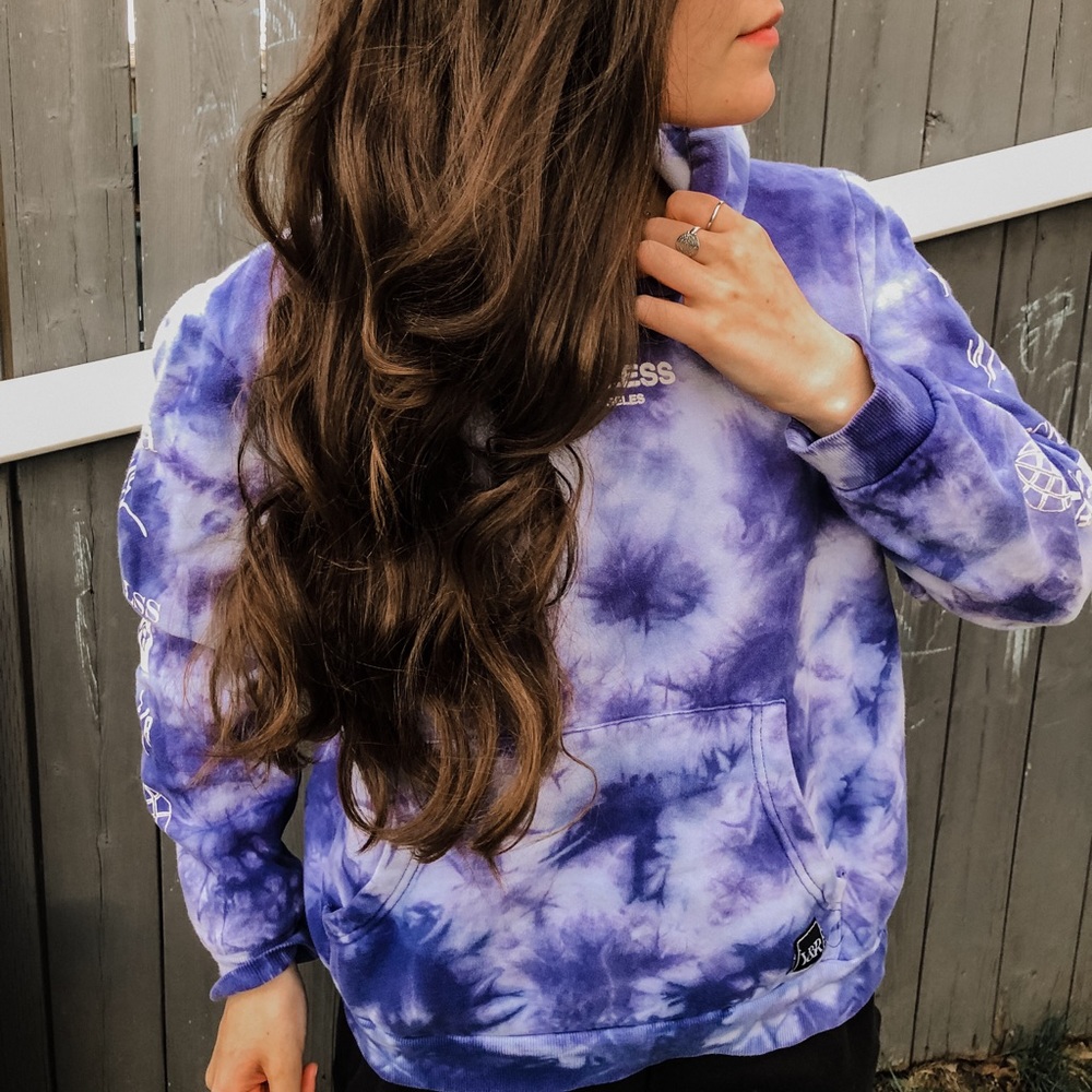 Young & Reckless Tie Dye hoodie